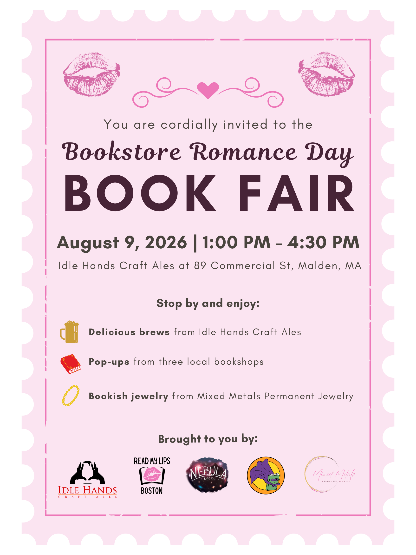Bookstore Romance Day Celebration