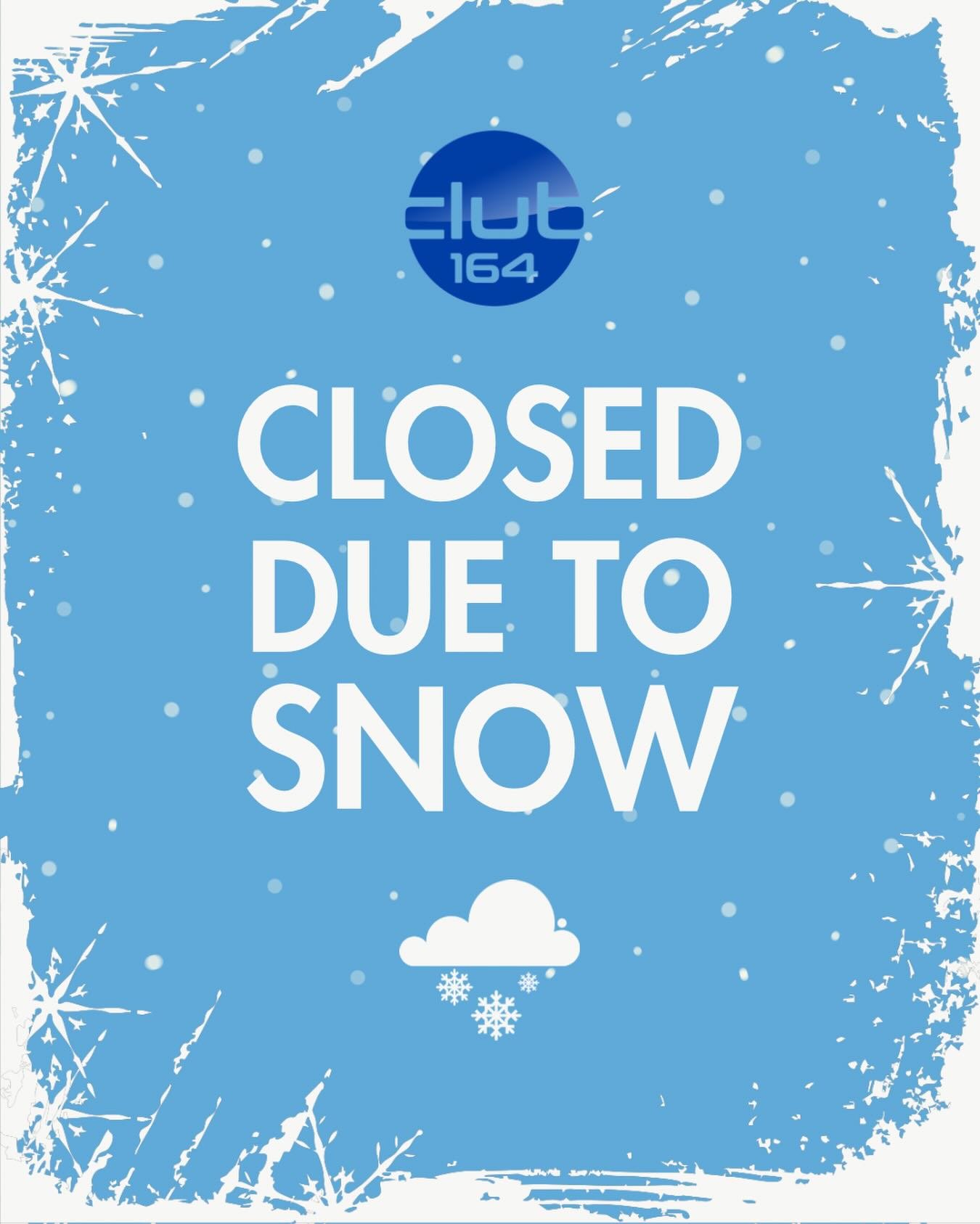 With weather conditions deteriorating, we have decided to close for the day. Stay safe and stay warm! ❄️