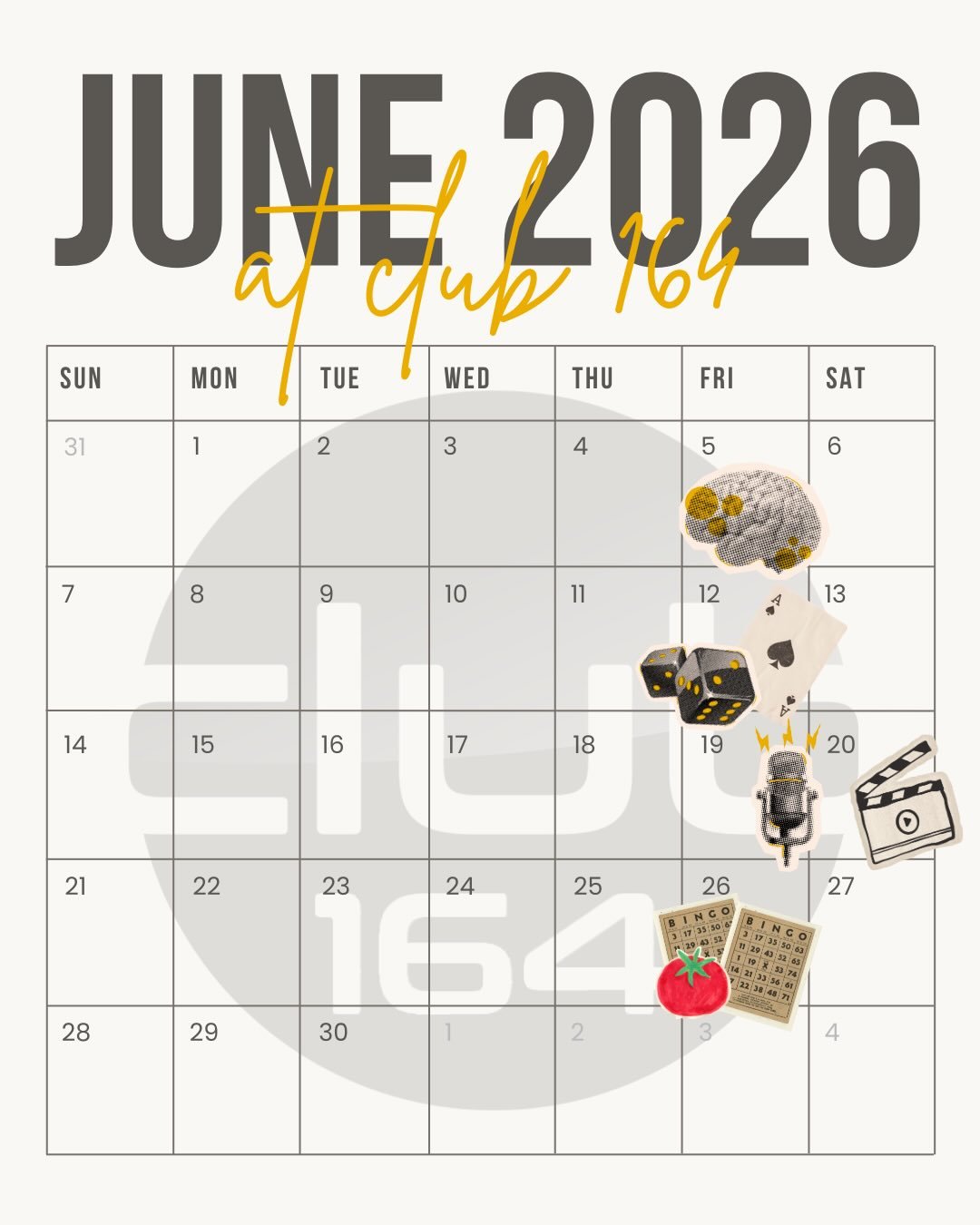 We have some great events lined up for June! Which are you most excited for?!