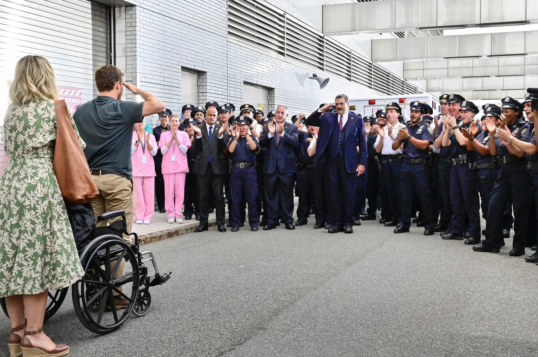 S13 E1 of Blue Bloods (CBS) playing a nurse with Tom Selleck