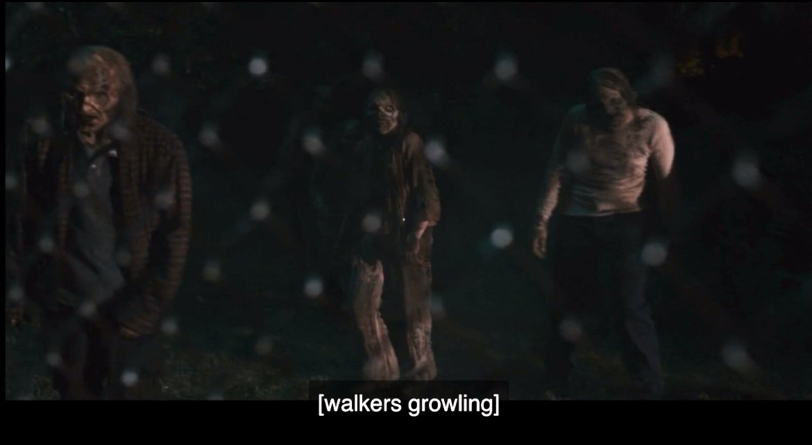 S1 E1 Dead City (AMC) playing a lead walker (center)