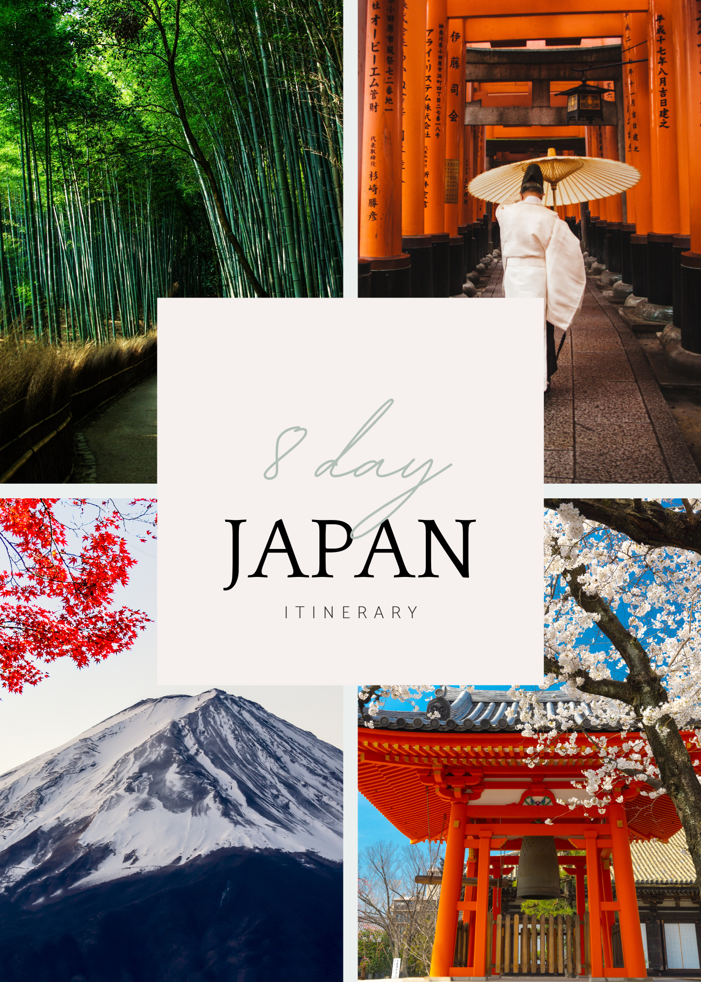 Japan Itinerary