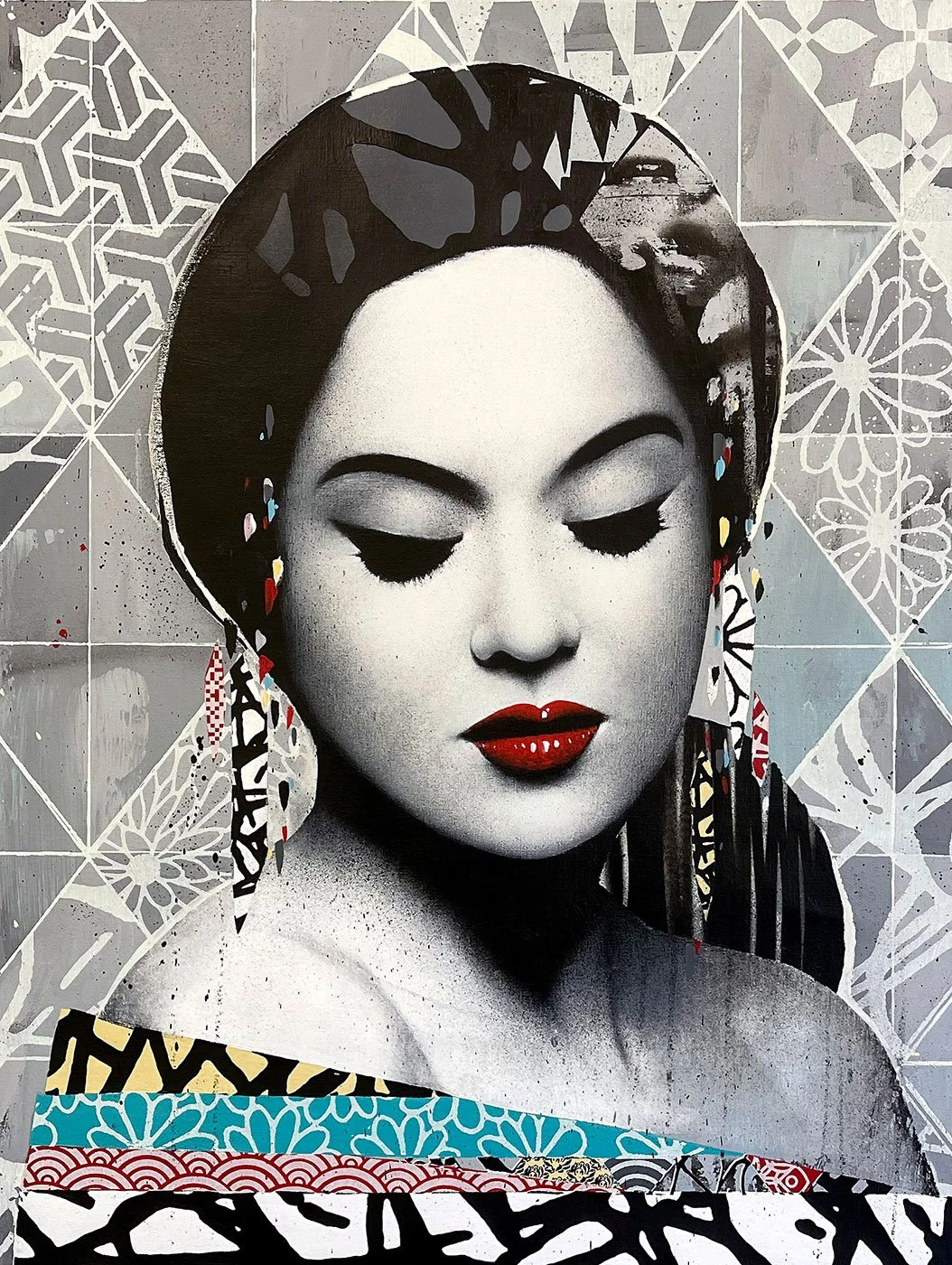 'Gaze Face' (in detail) by HUSH.jpg