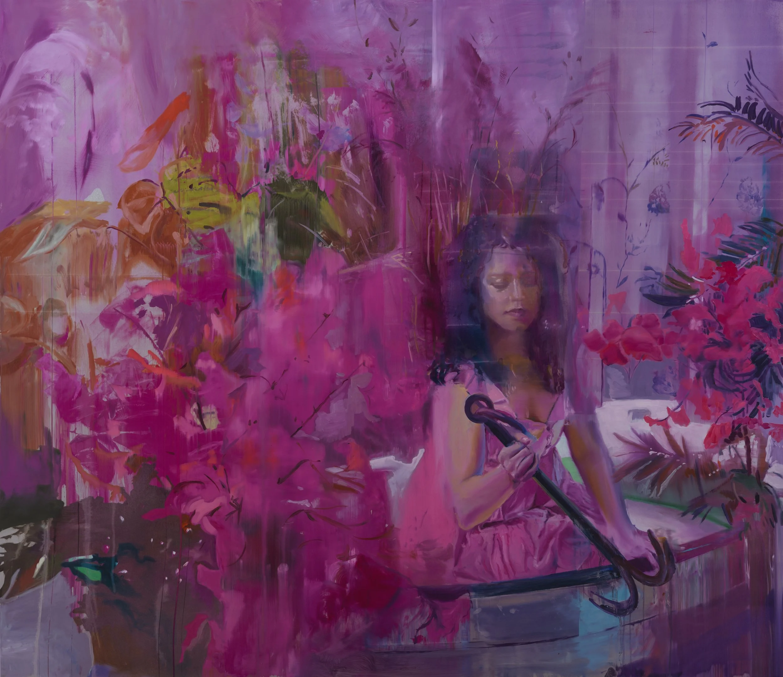 'Shore' (oil on aluminum panel, 48.25 in × 54 in).jpeg