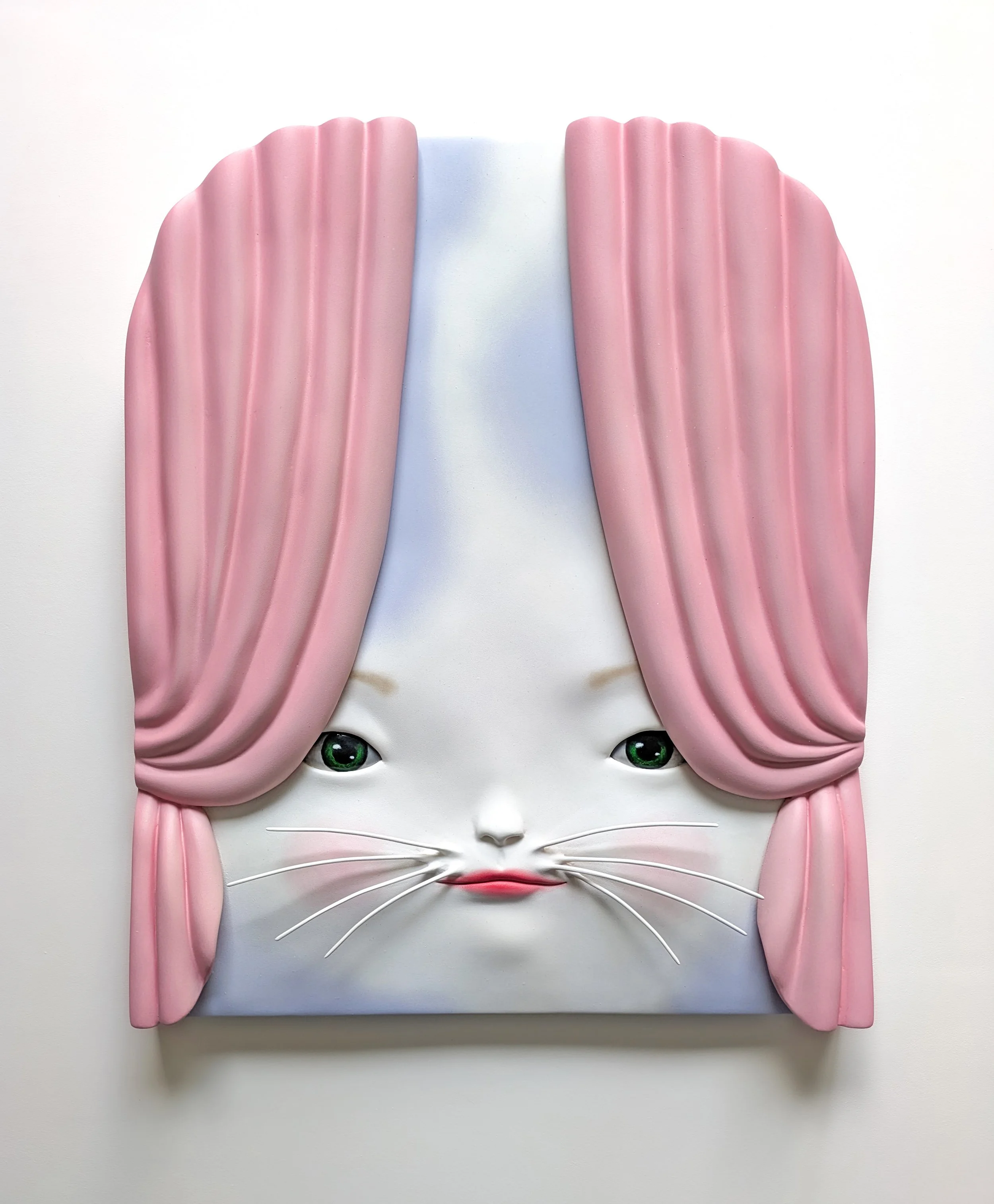 Morning (painted resin on wood, 23.75 in x 19.75 in x 3.25 in).jpg