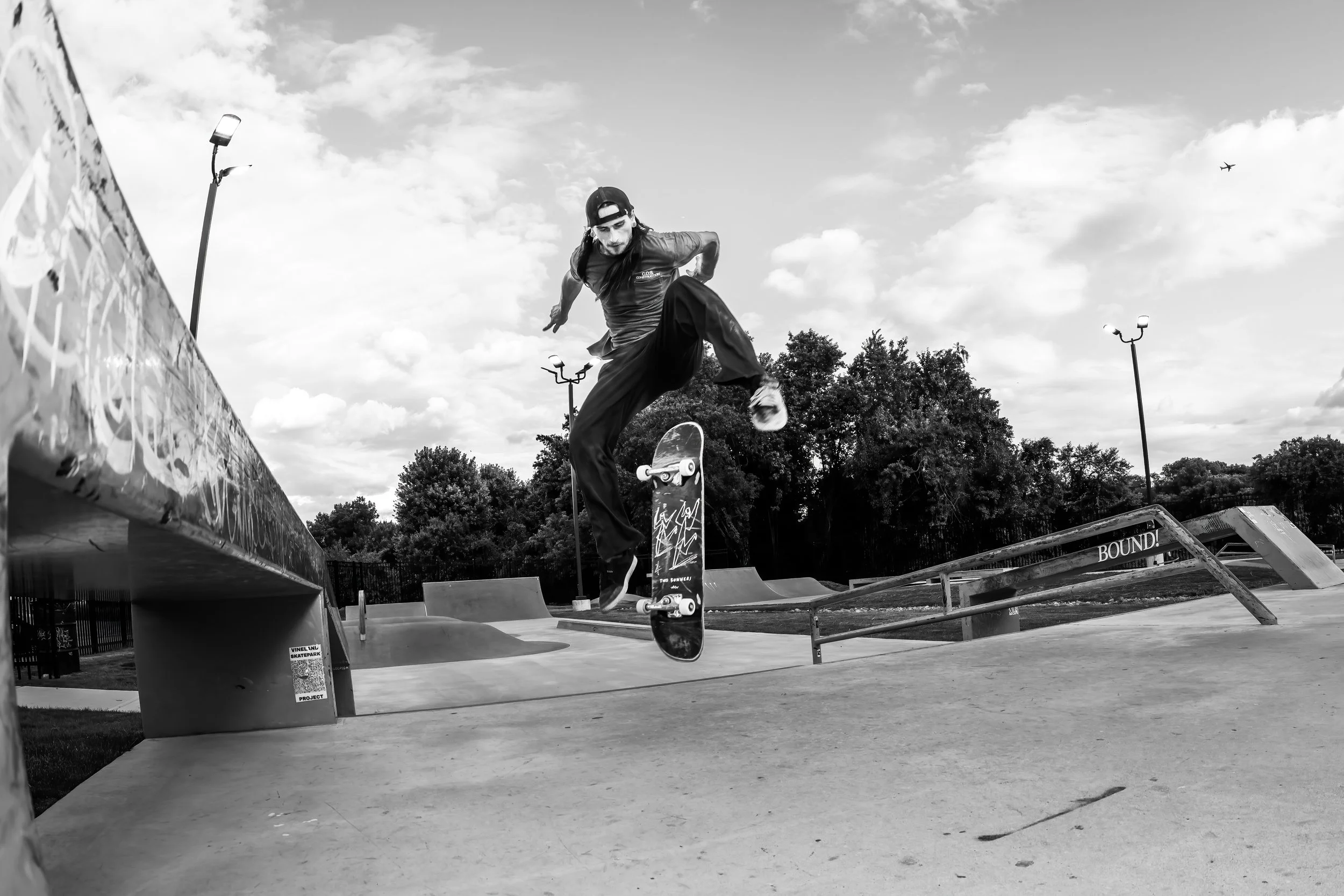The Art of Skateboarding -Black & White Photos