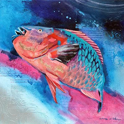 "Emerald Parrot Fish"