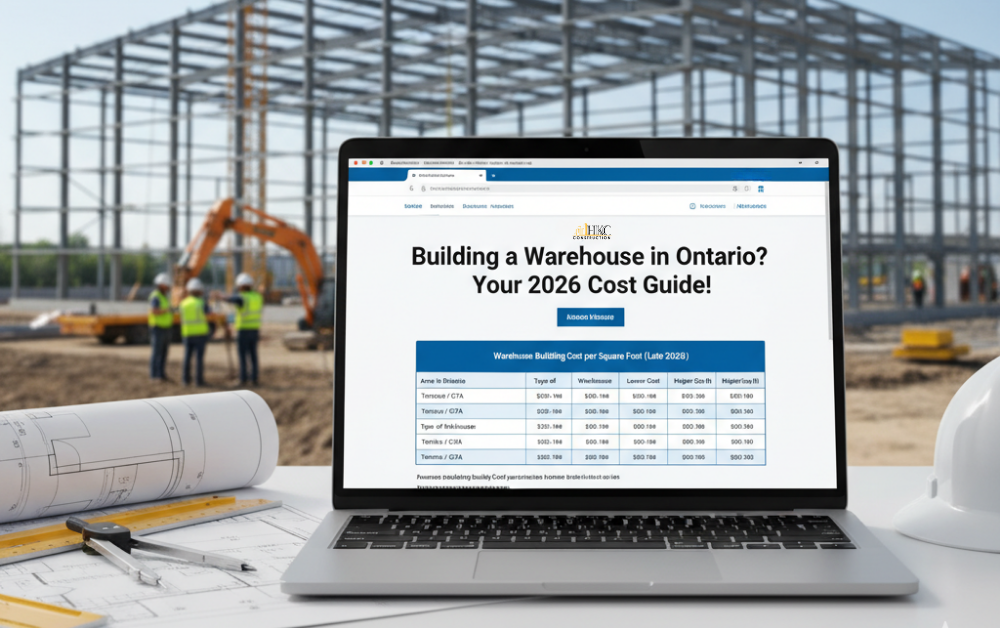 Building a Warehouse in Ontario? Your 2026 Cost Guide!