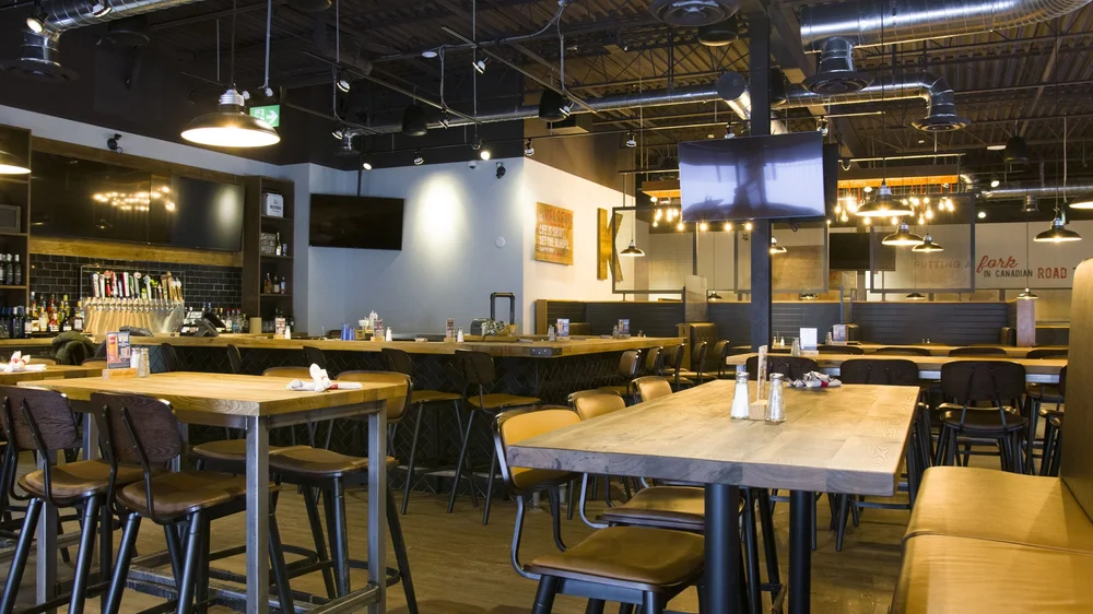 Renovated Kelseys dining room and bar