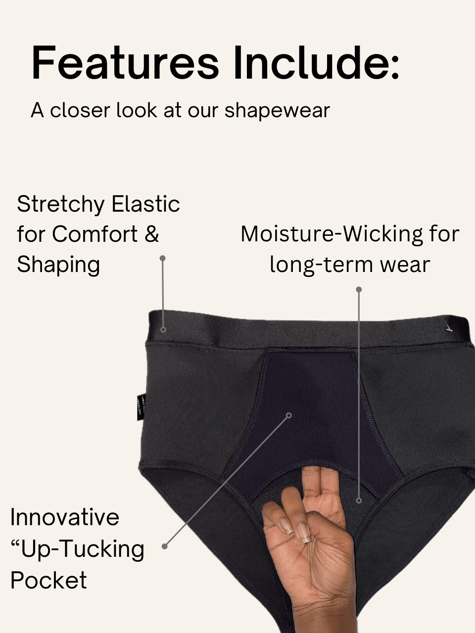Tucking Underwear  Drag Queen Tucking Underwear & Body Shaper — Up, Tuck,  & Away Shapewear