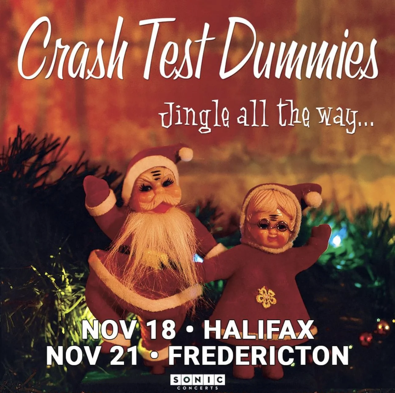 Crash Test Dummies Jingle all the Way Tour — The Boom at Noon