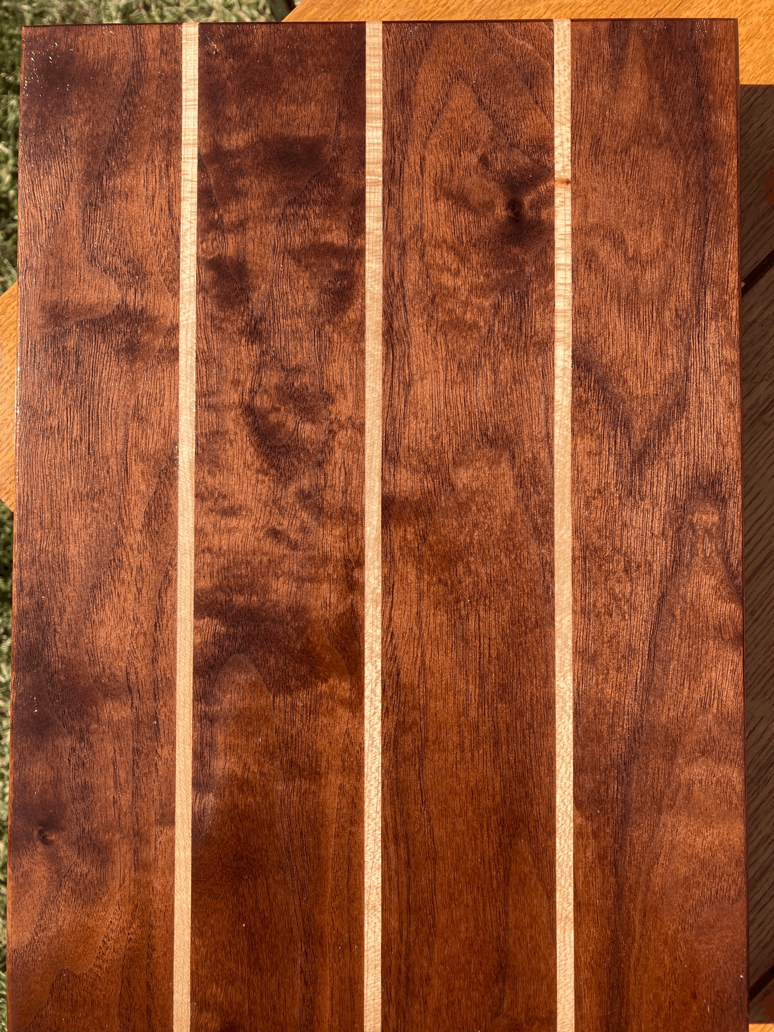 Walnut and Maple cutting boards