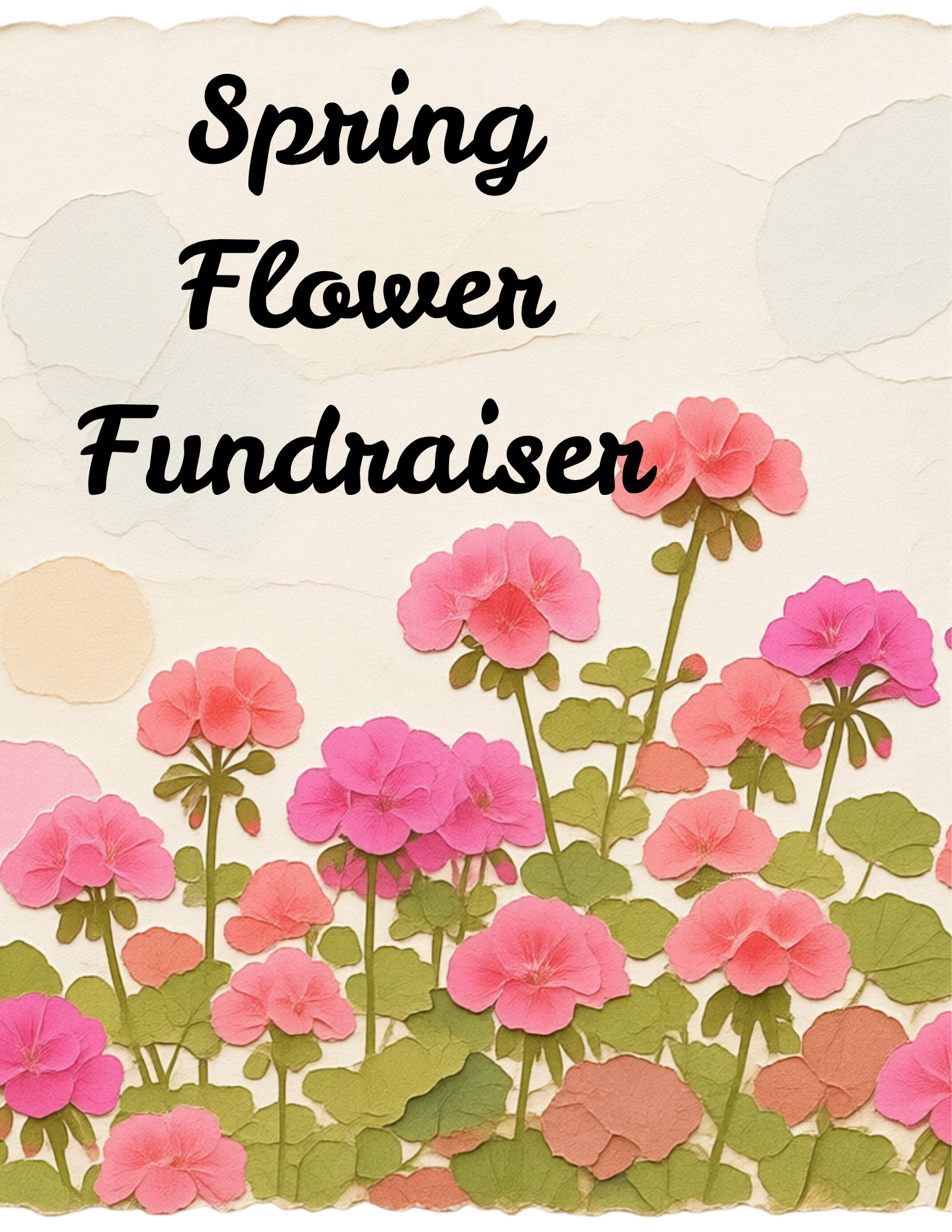 Spring Flower Sale Pick Up