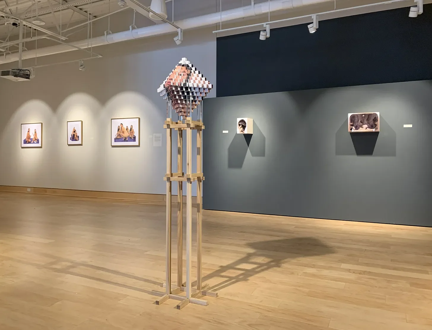 Check out this review of my solo exhibition ‘Facing’ at Brad Cushman Gallery