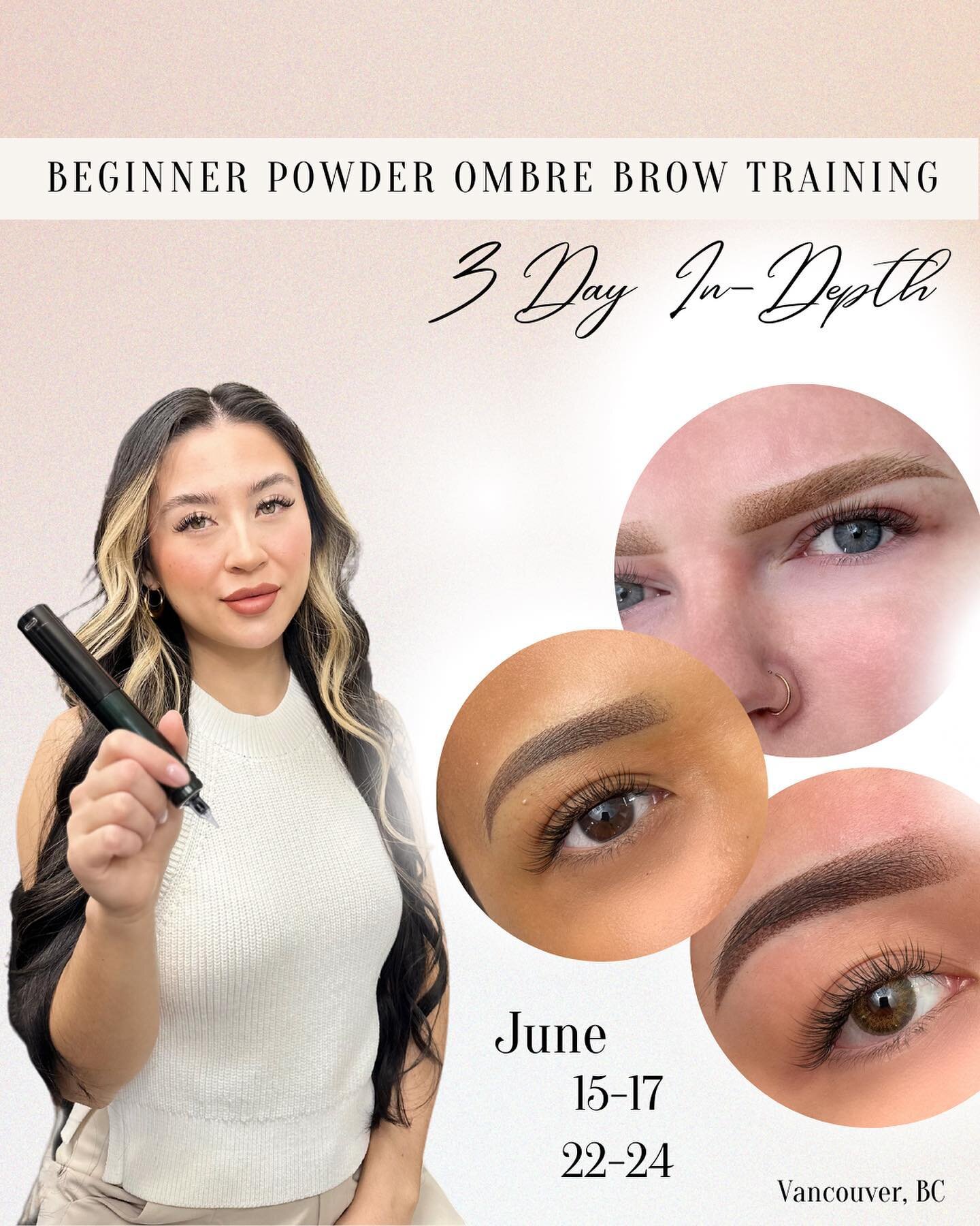 𝐁𝐈𝐆 𝐍𝐄𝐖𝐒 𝐋𝐎𝐕𝐄𝐒📣

I'm so excited to announce that I'll be launching my Beginner Powder Ombre Course this upcoming June! 🍾&nbsp;

This course will teach you all the basics of Powder Ombre and everything you need to know to get started as 