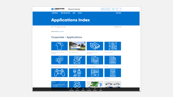 Corporate Brand Applications