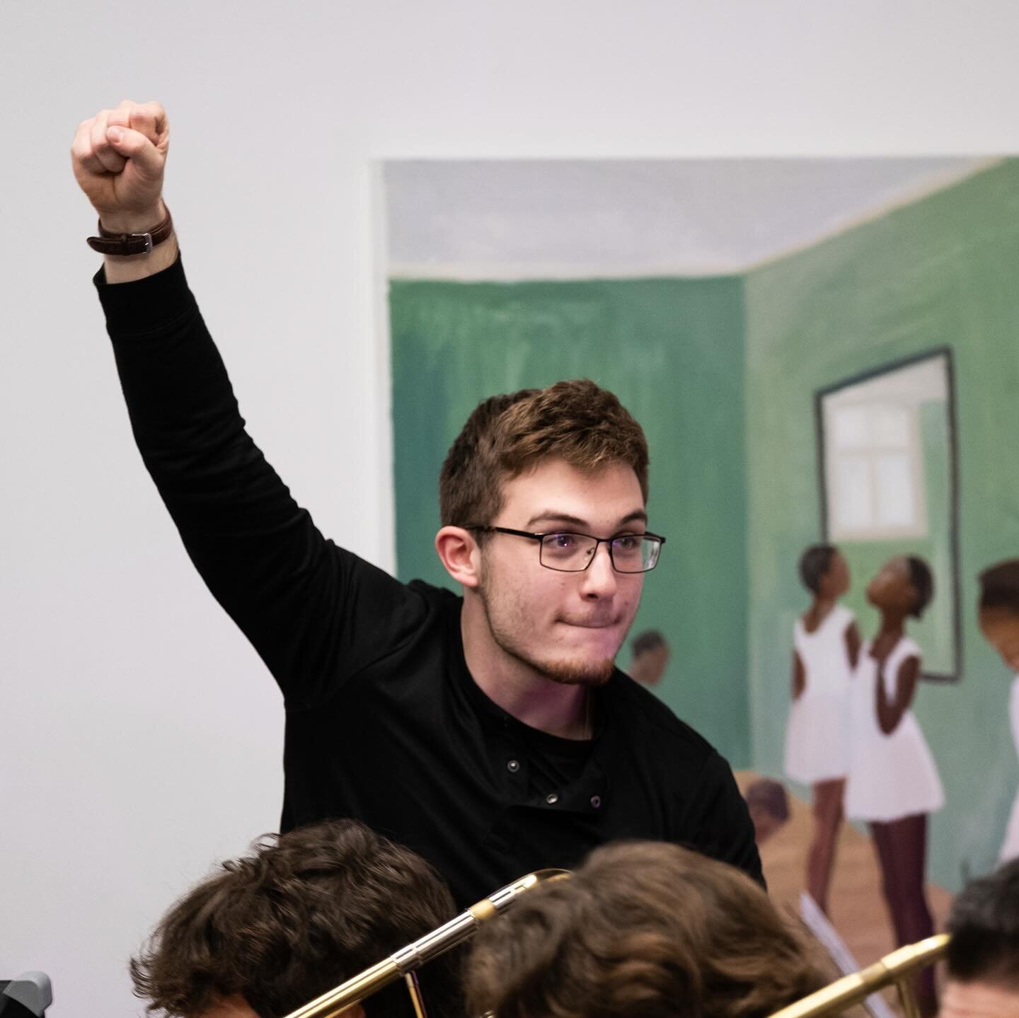 Joey Stempien Big Band at the @uuuartcollective on December 18. Thanks to everyone who came! /// @jpbb.photo 📸🔥