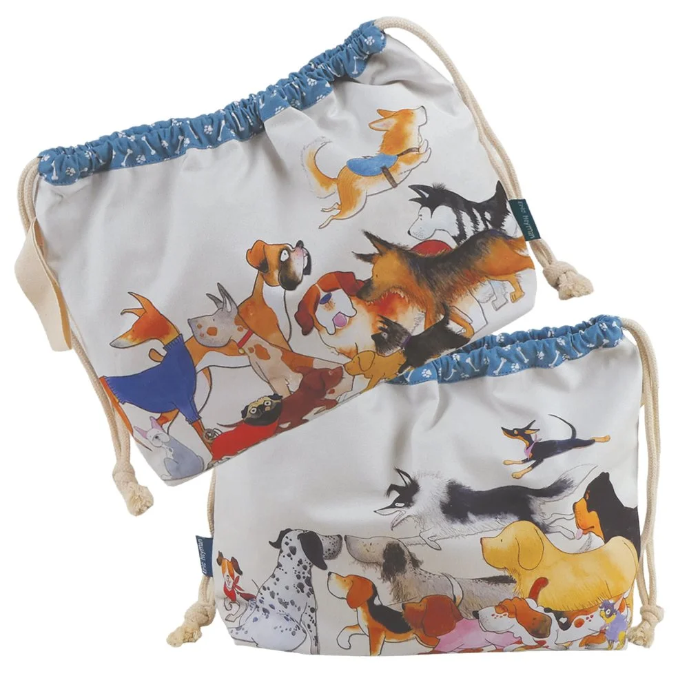 Emma Ball - Drawstring Bag - Paw Club