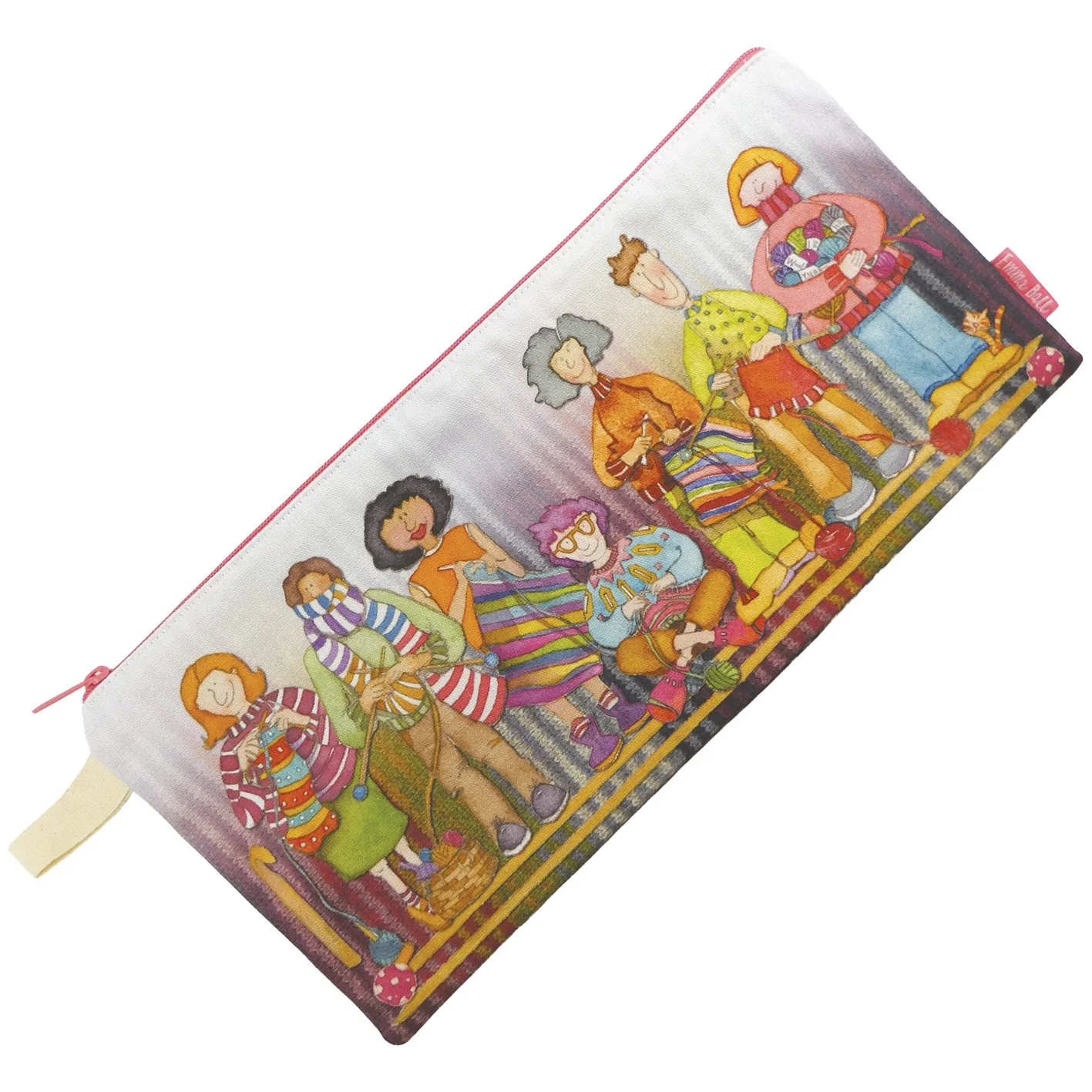 Emma Ball - Long Project Bag - Yarn (Knit) Club