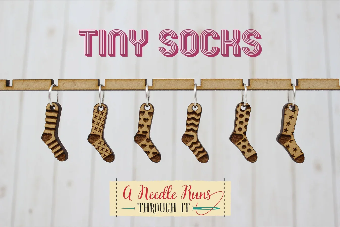 A Needle Runs Through It - Tiny Socks
