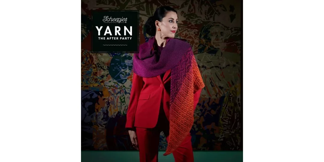 Scheepjes - Eastern Sunset Shawl UK (Yarn After Party No. 52)