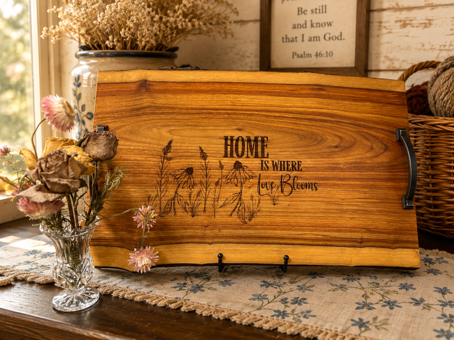 Canary Wood Serving Tray