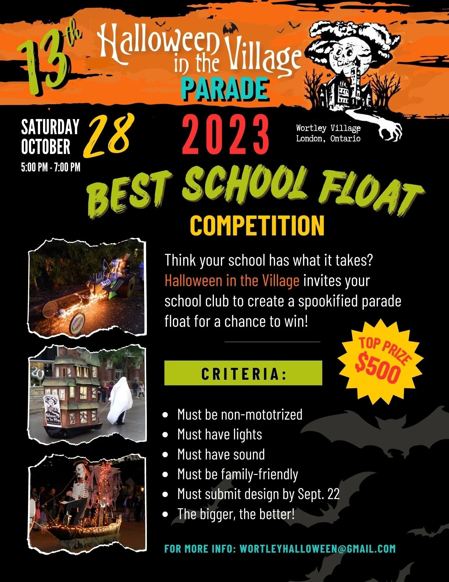 BEST SCHOOL FLOAT!