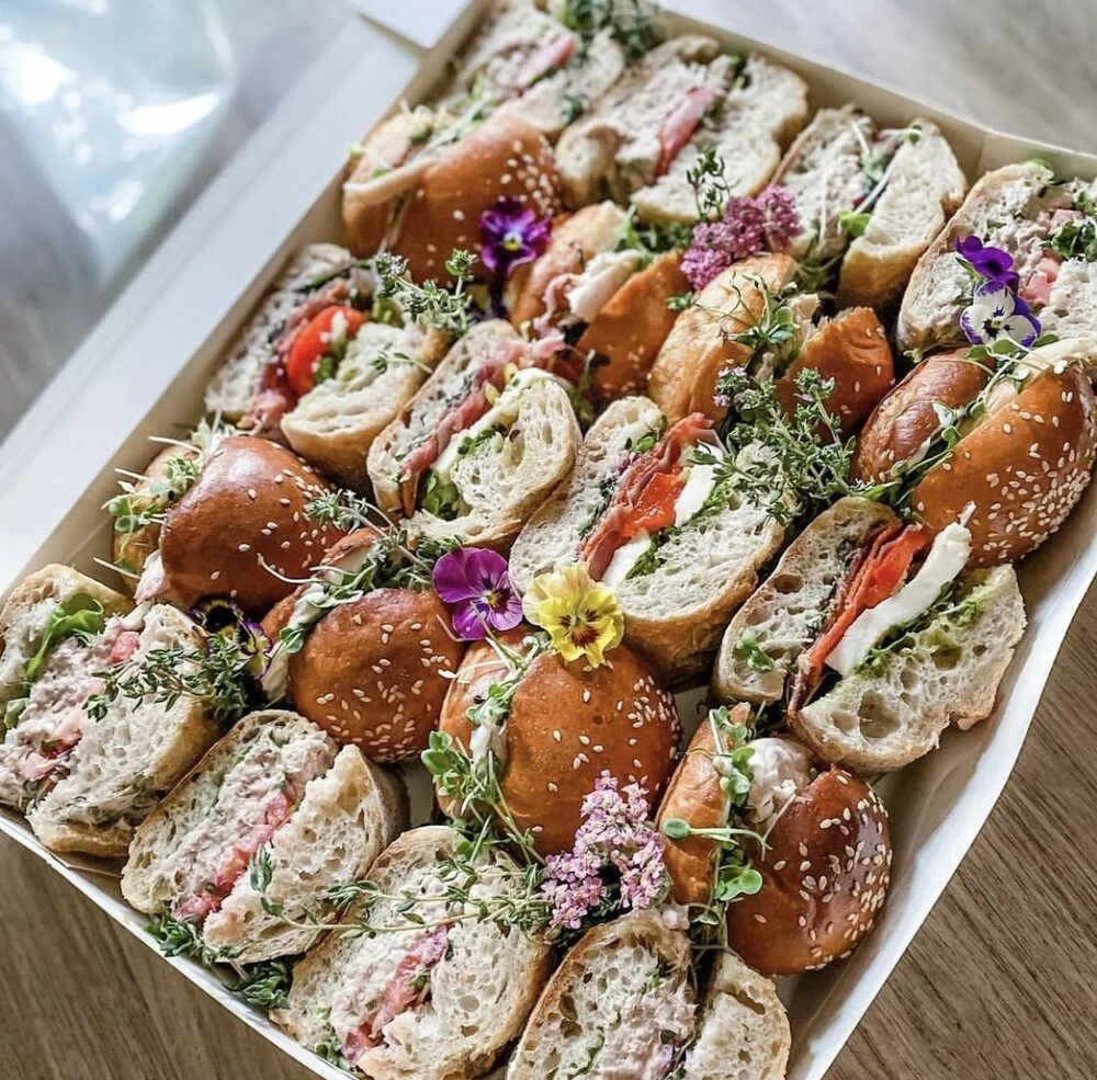 Tea Sammies Catering Box