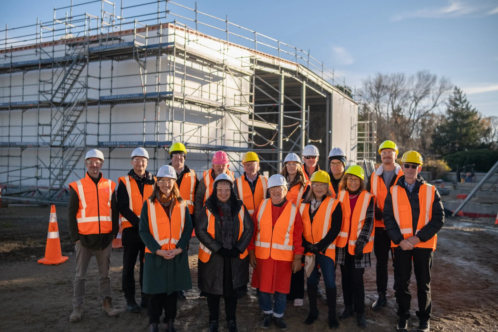 Councillors check out museum progress