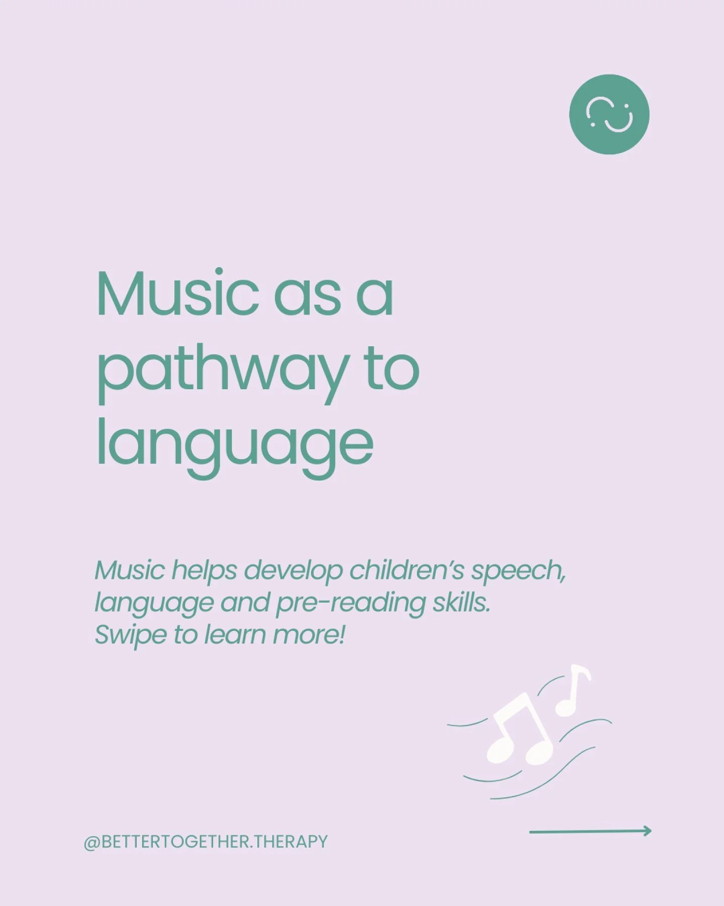 Music is a powerful tool to strengthen the language pathways in the brain, all over!
At Better Together Therapy, we use music wherever we can to support language development, and you can too! 

Remember, you don&rsquo;t need to be &ldquo;good&rdquo; 