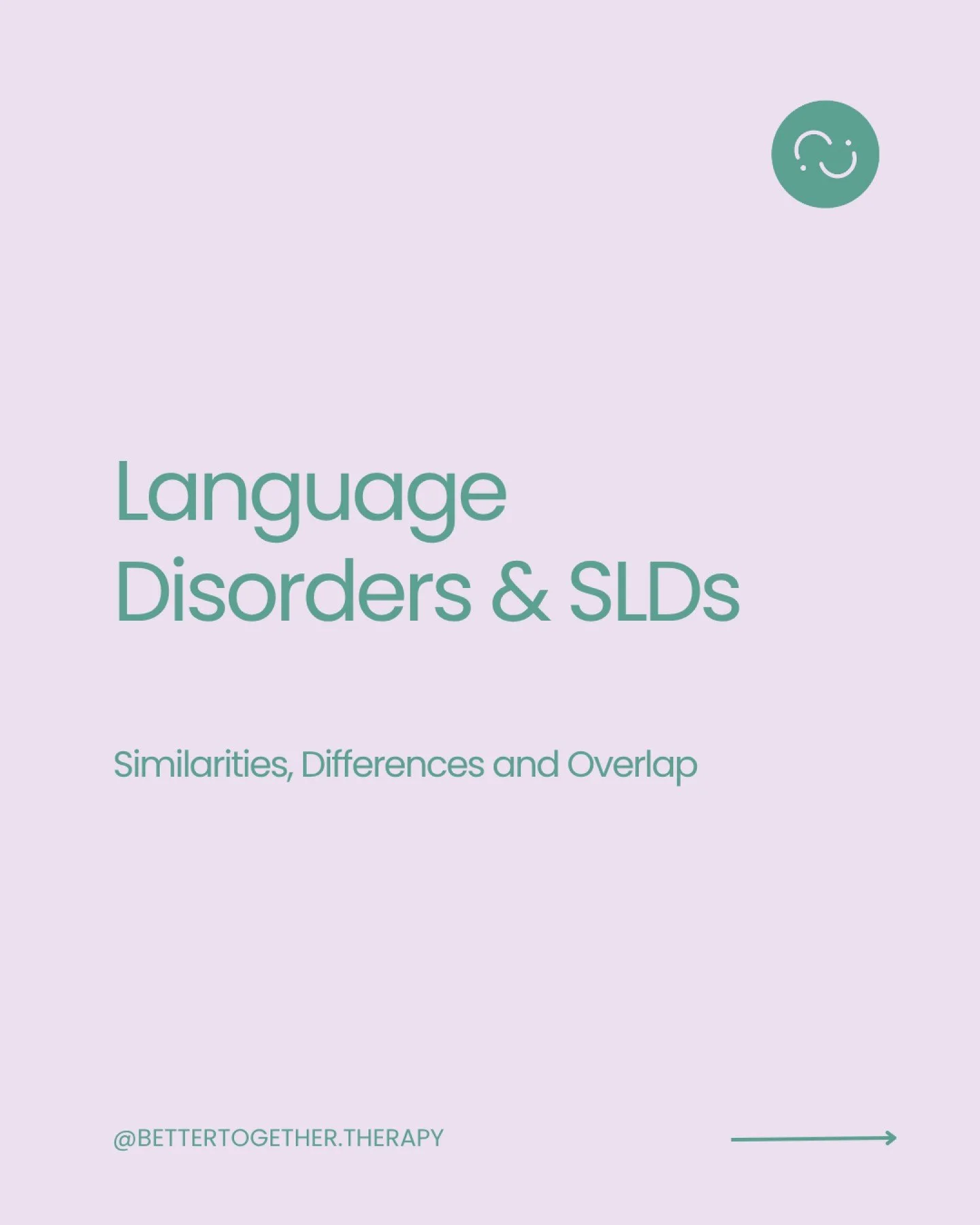 &ldquo;Language is literacy and literacy is language&rdquo; 
DLD = language problem first 
SLD = academic learning problem first 
These conditions often co-occur, so if one is present, screen for the other 
 
A comprehensive assessment across languag