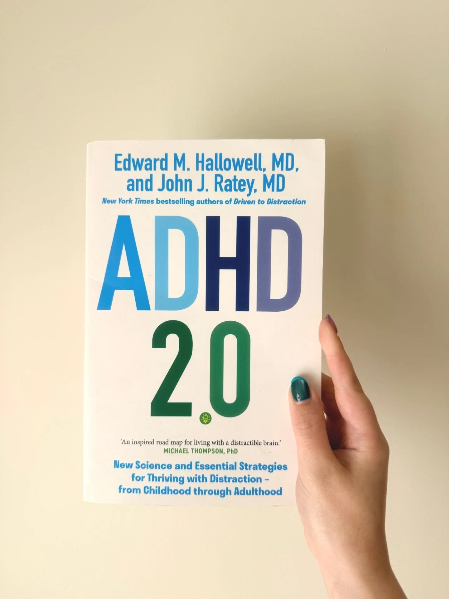 ADHD 2.0 by Edward M. Hallowell and John J. Ratey is a great read for anyone wanting to better understand ADHD. It explores how the ADHD brain works, some of the challenges that can come with it, and the many strengths and positives that are often ov