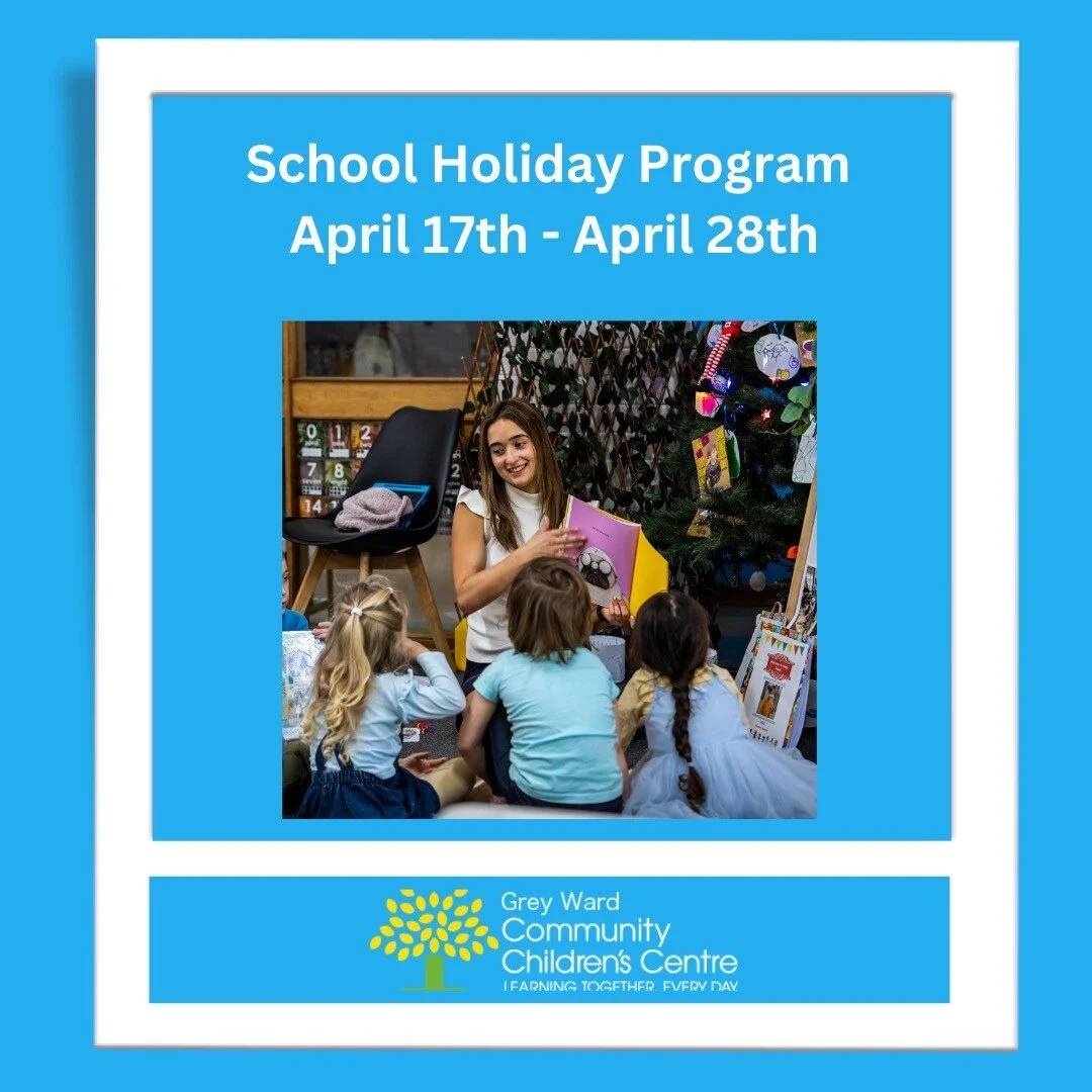 The School Holidays are coming up very soon. Check out our latest program. 😊