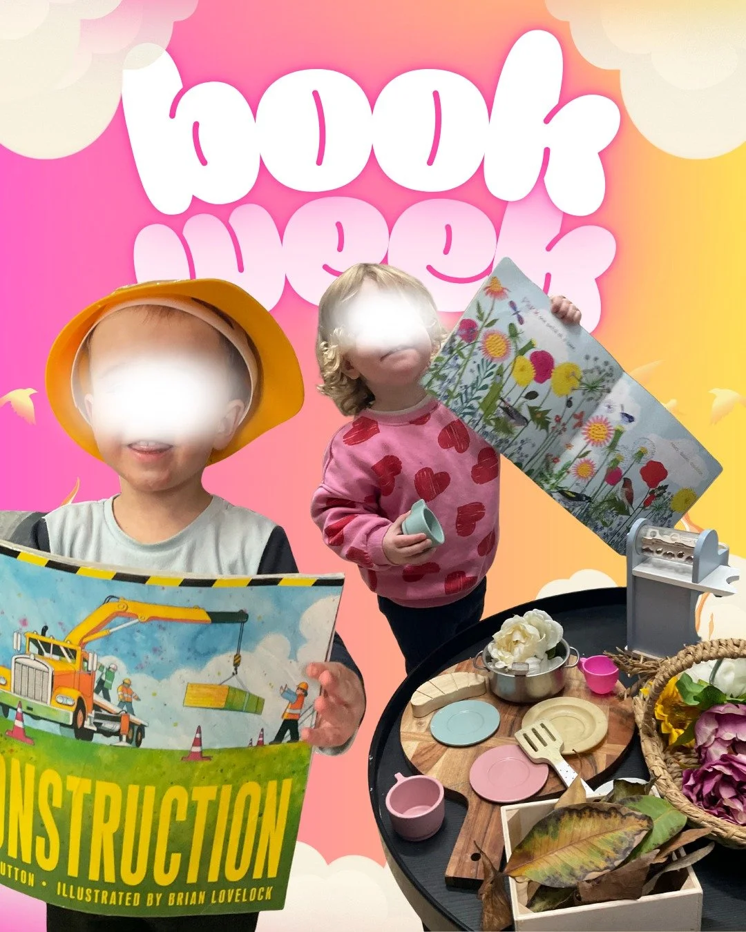 📚✨ Book Week is in full swing! ✨📚

We have been having so much fun celebrating Book Week so far! From seeing our favourite characters come to life to sharing stories and enjoying book-inspired experiences, it has been wonderful to see the children&
