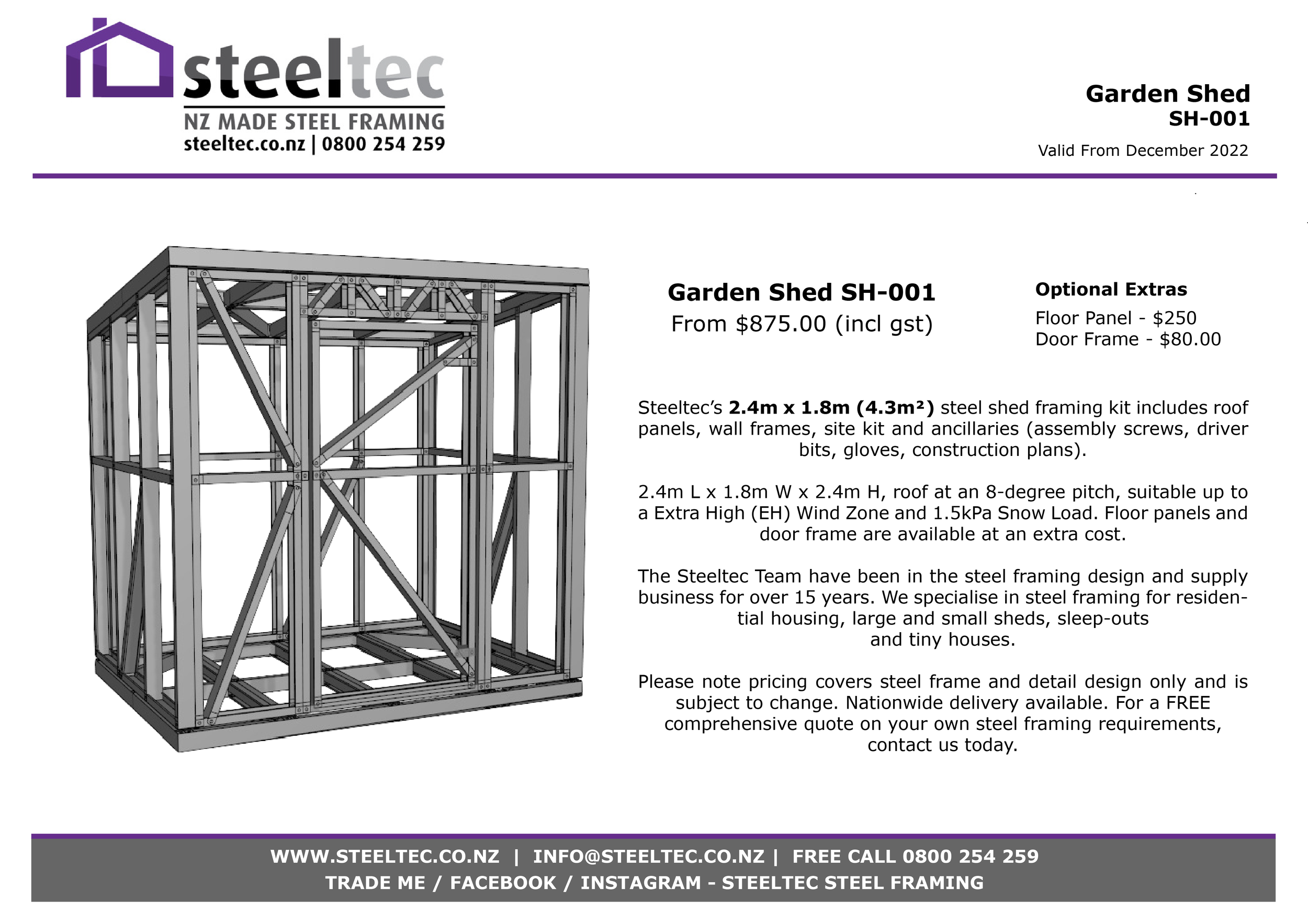 Steeltec Steel Framing NZ