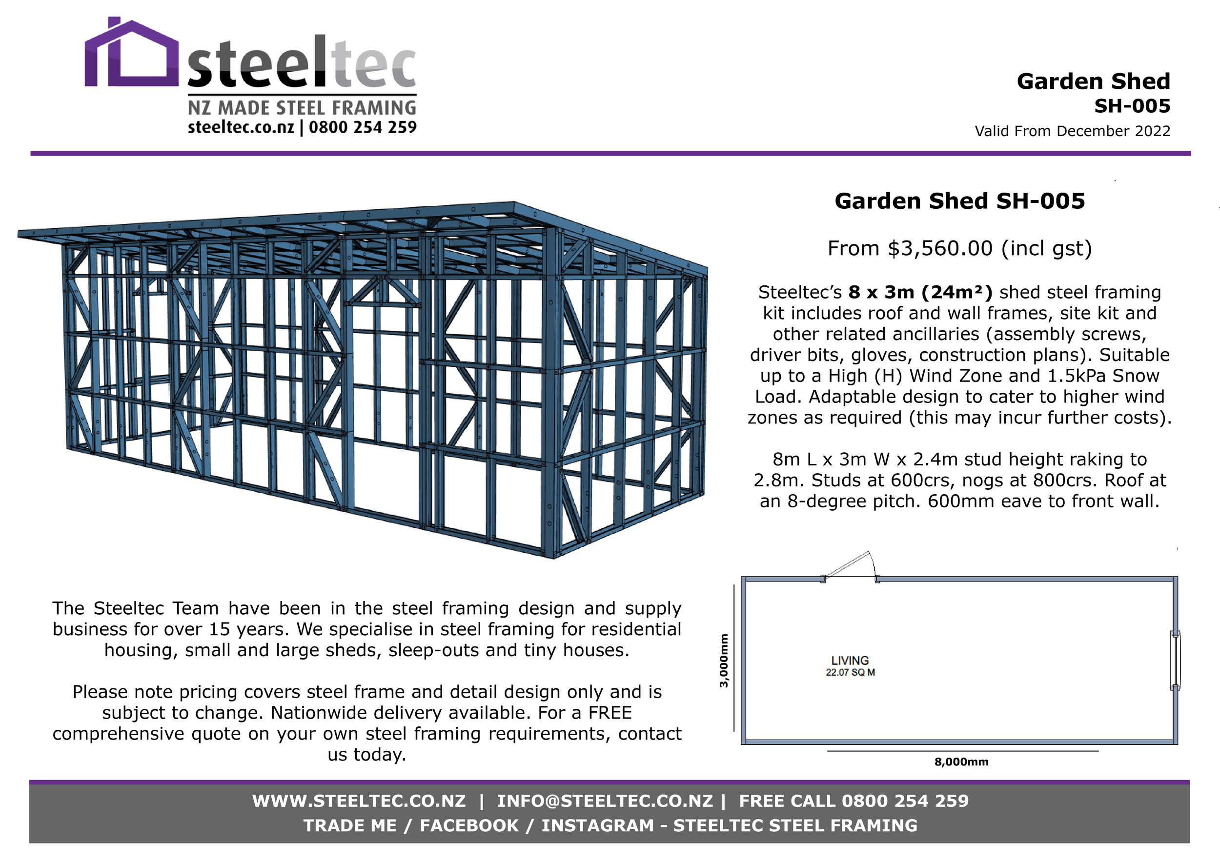 Steeltec Steel Framing NZ
