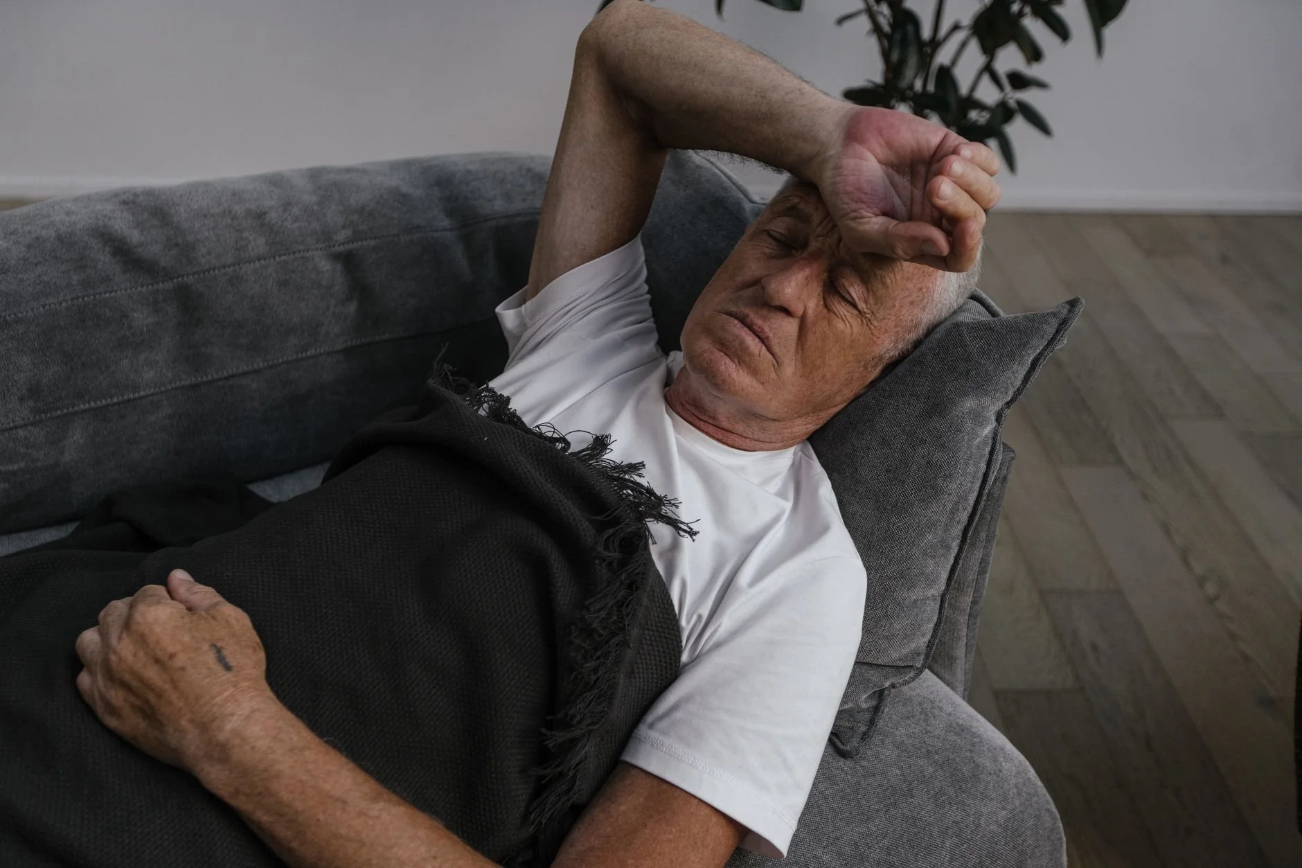 tiired adult resting at home wondering : How Do I Stop Feeling This Anxious All the Time?