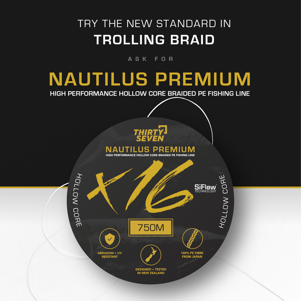 Nautilus Premium x16 Trolling Braid (BULK) - Thirty-Seven Fishing