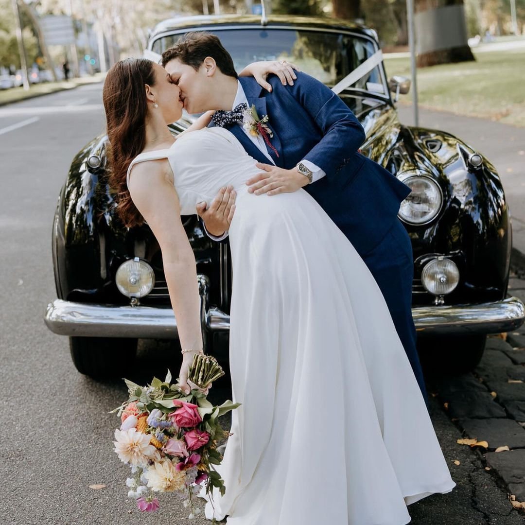 We had to repost Mary and Natalie looking absolutely beautiful on their special day! Crafting Mary's suit was such a pleasure for us. Here's to wishing you both endless happiness as you embark on this new chapter together 🩷💐✨

Superstar Vendors:
@c