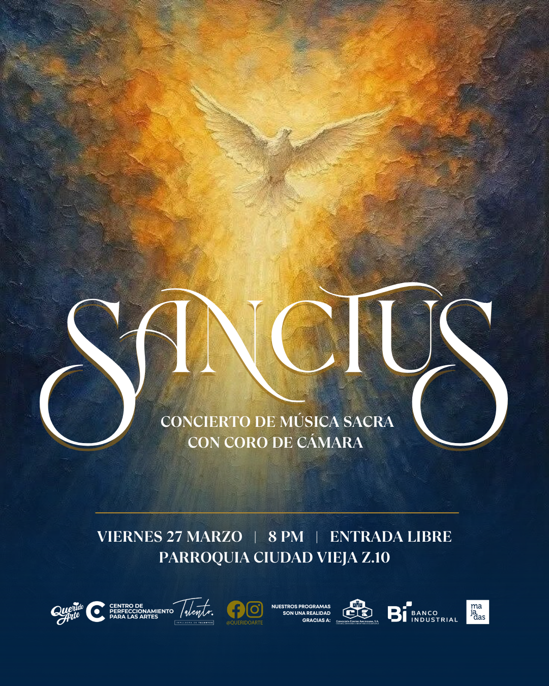 SANCTUS: COncierto de música sacra con el coro de cámara