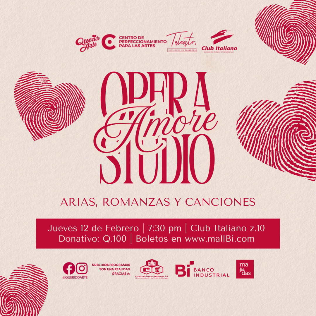 AMORE: CONCIERTO DE SAN VALENTIN CON EL OPERA STUDIO