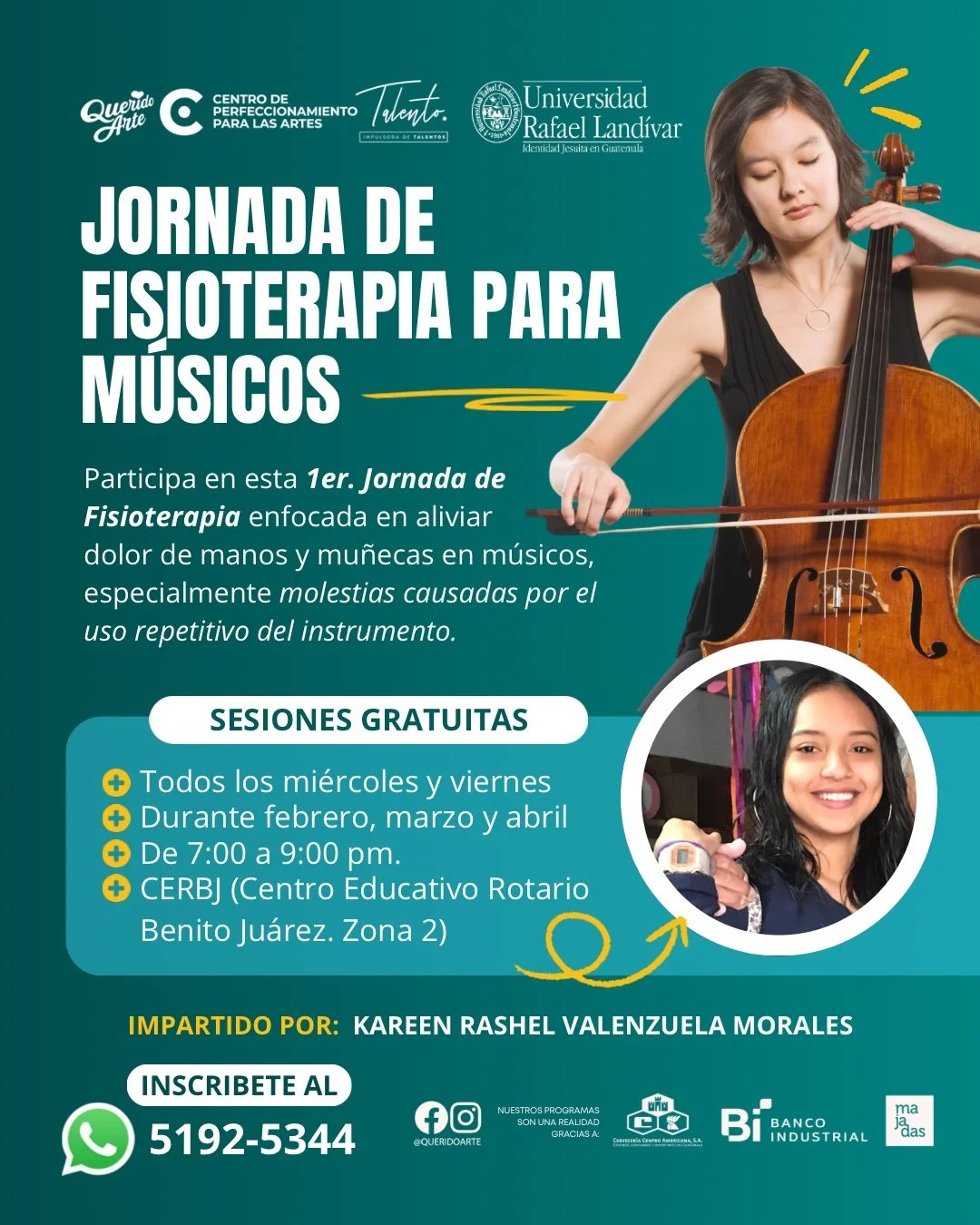 JORNADA DE FISIOTERAPIA PARA MÚSICOS