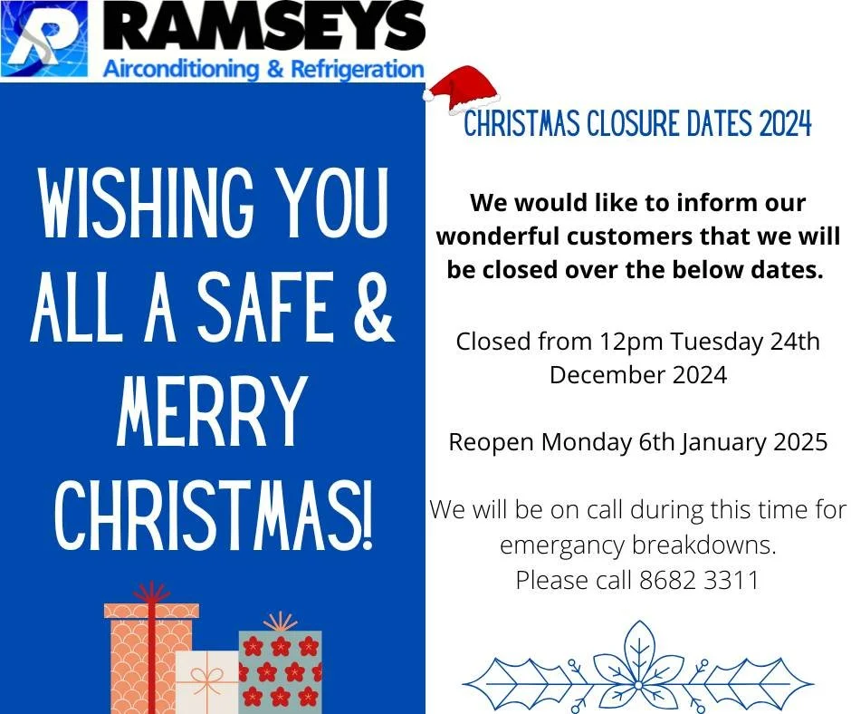 🎅
Once again we would like to thank all our customers for their ongoing support in 2024 and wish you all a safe and Merry Christmas.
We can't wait to see you all in 2025
- The team at Ramsey's