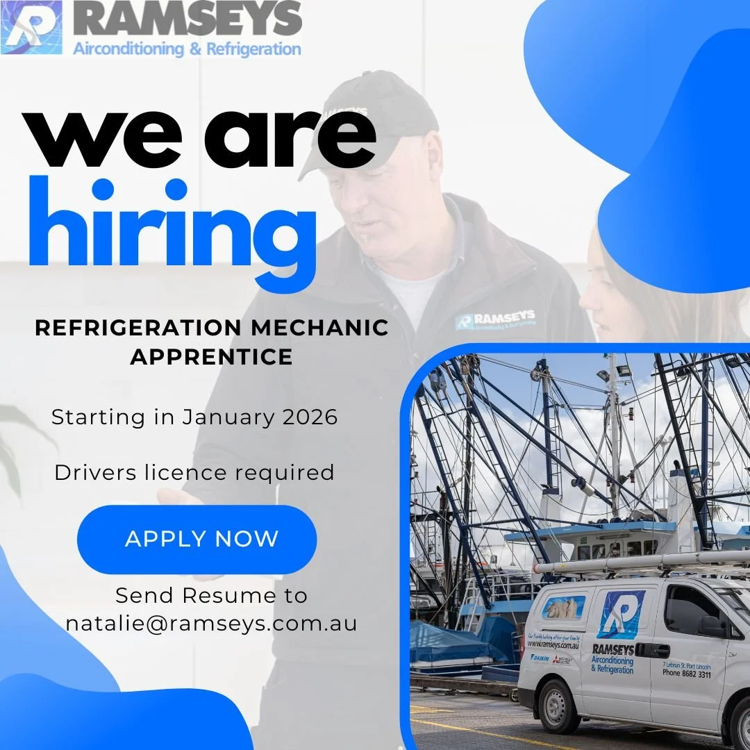 Apprentice Wanted!
We&rsquo;re seeking a motivated apprentice to join our refrigeration team. No experience required, just a strong work ethic, willingness to learn, and interest in mechanical and HVAC systems.
You&rsquo;ll receive hands-on training,