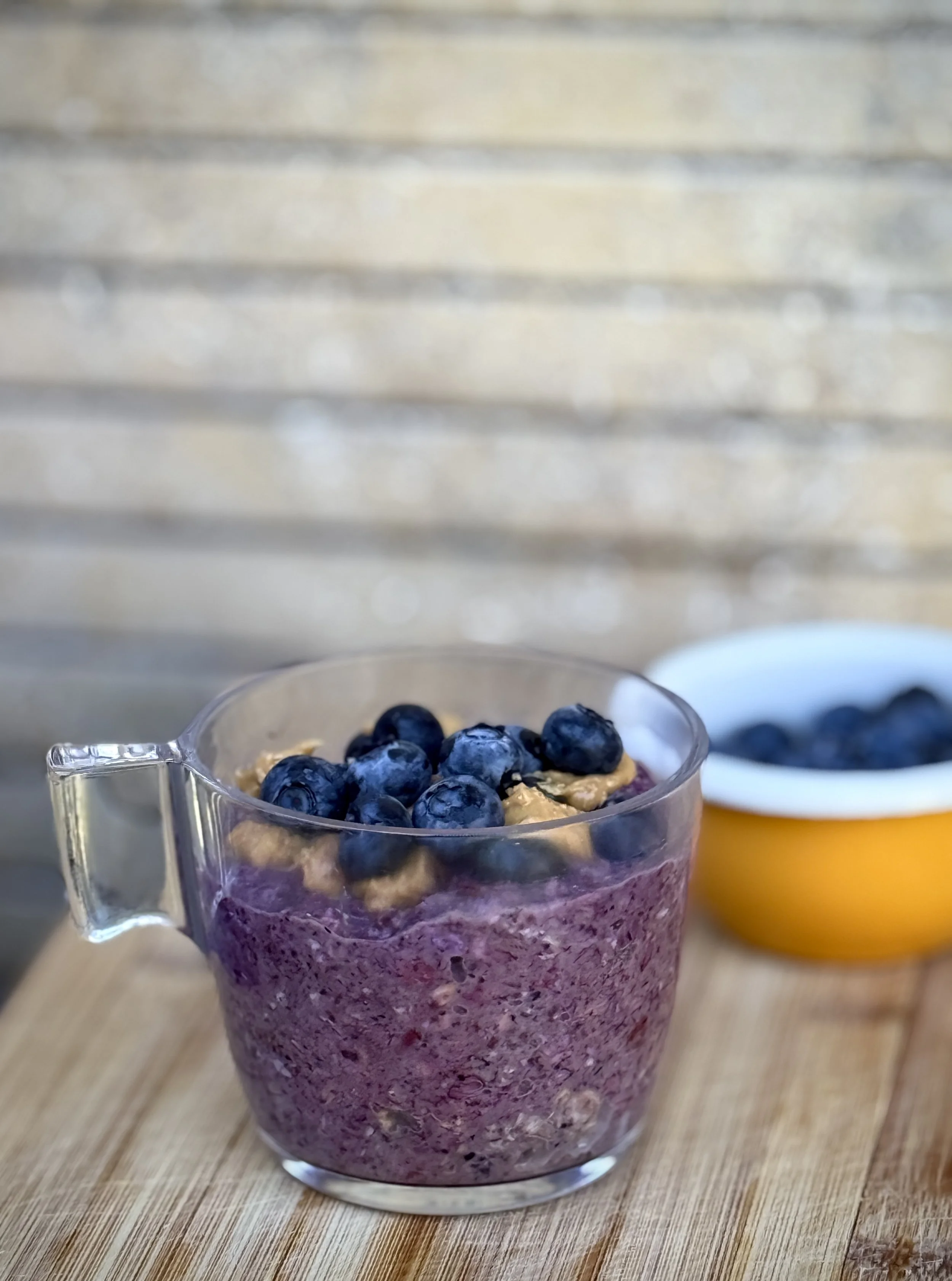 Blueberry Mint Overnight Oats