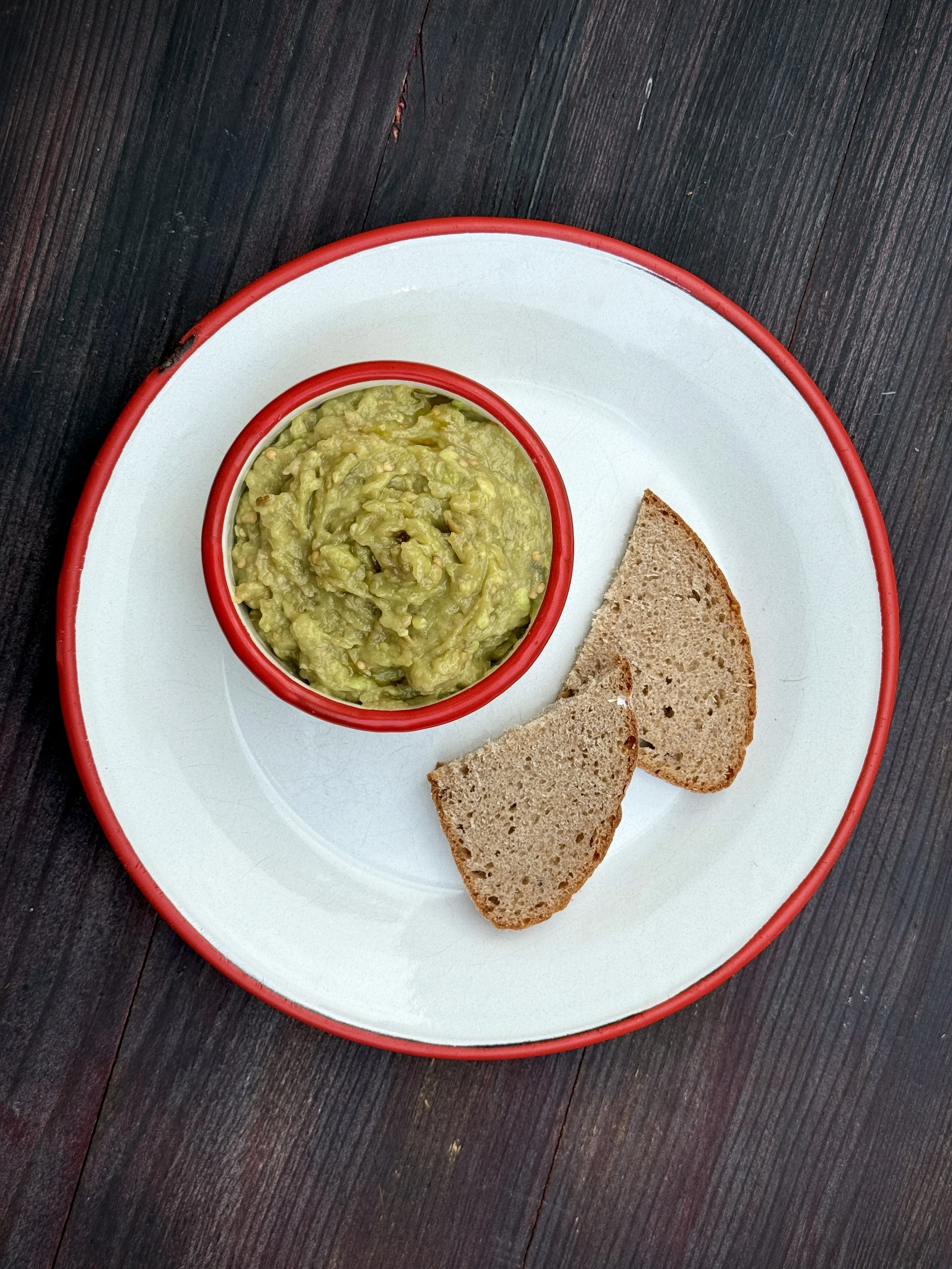 Avocado Eggplant Salad