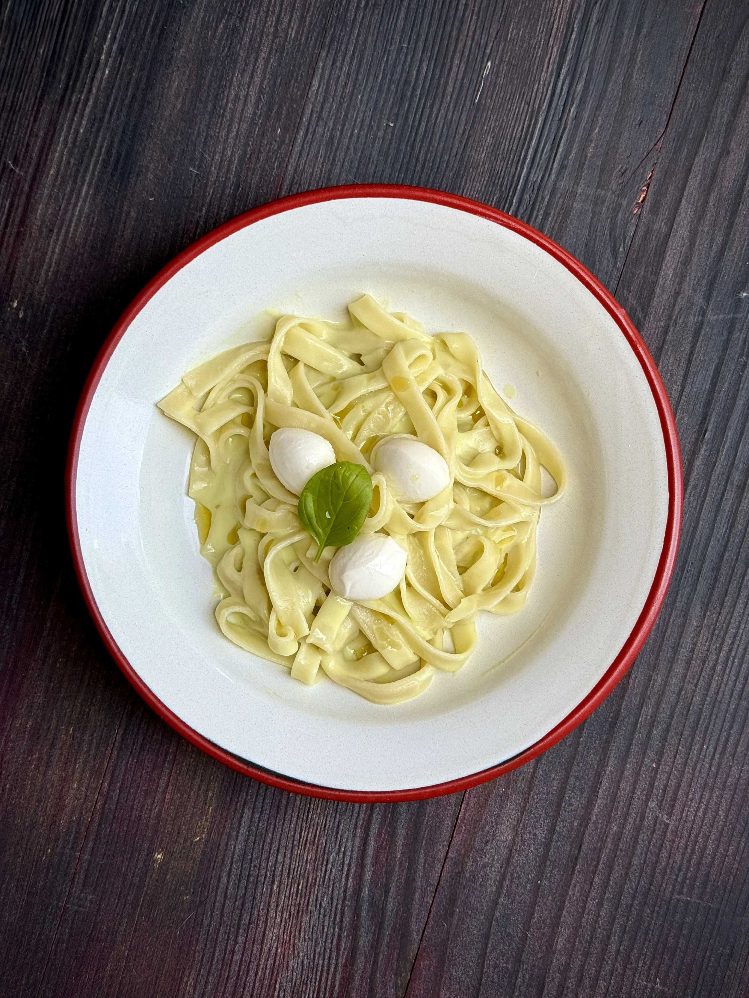 Creamy Zucchini Pesto Pasta