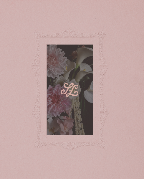 Whimsical brand identity for florists