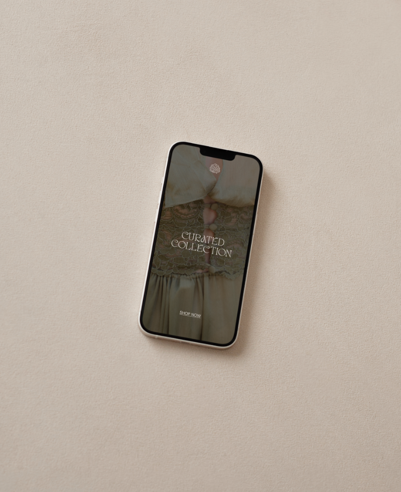 WA graphic designer Shopify website design mockup