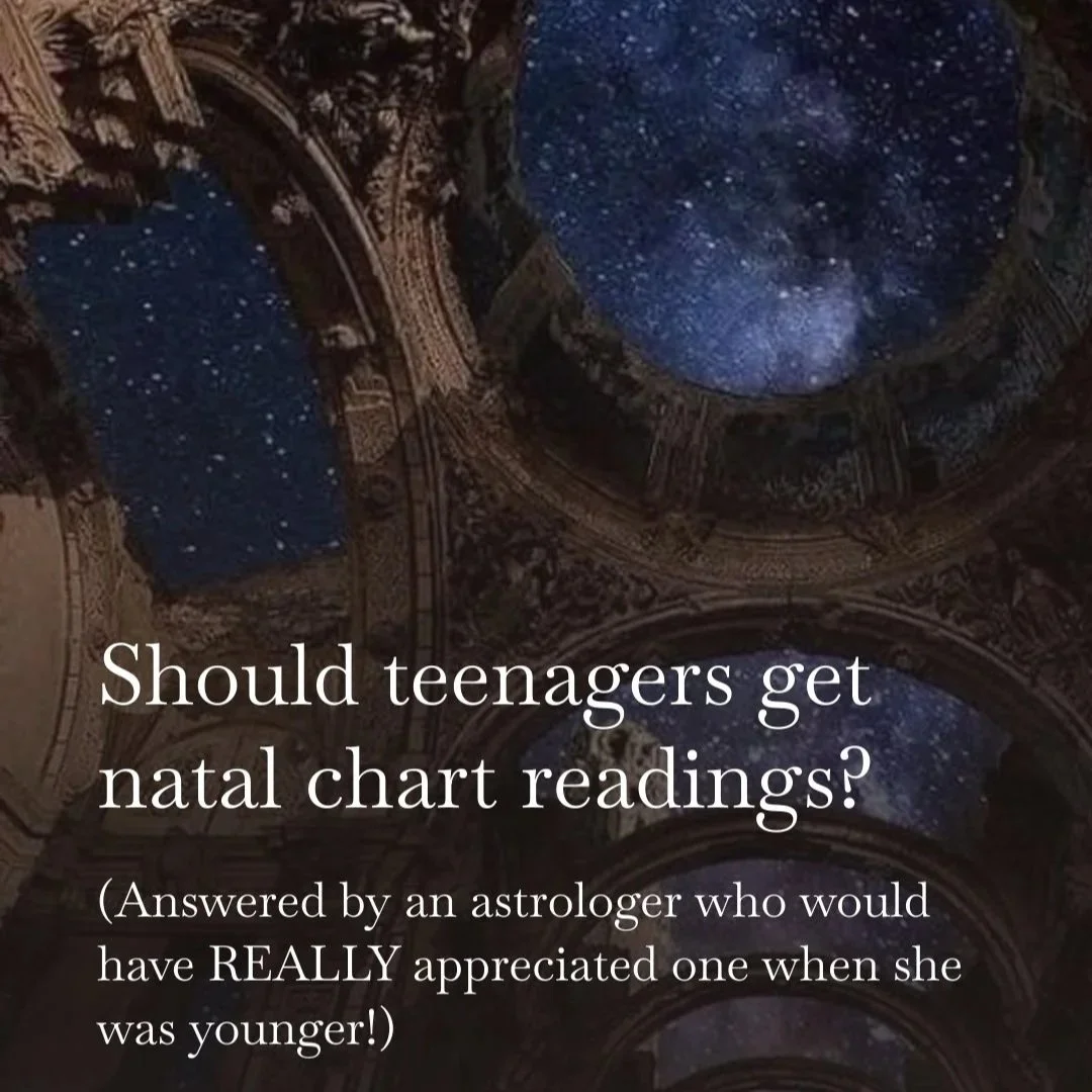 Should teenagers get natal chart readings?